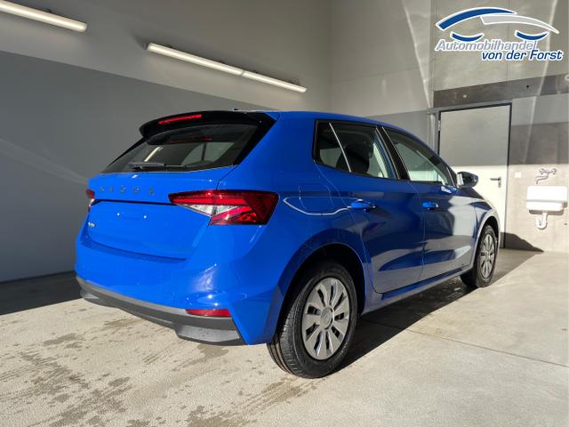 Skoda / Fabia / Blau / / / 95PS Sitzheizung+Lenkradheizung+App-Connect+GRA+GVL+ParkPilot