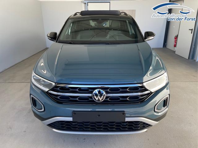 Volkswagen / T-Roc / Blau / / / TDI DSG Pano+Black Style+AHK+Navi+ergoActive+IQ.Drive+Kamera+Keyless