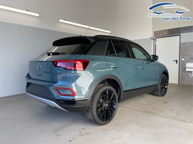 Volkswagen / T-Roc / Blau / / / TDI DSG Pano+Black Style+AHK+Navi+ergoActive+IQ.Drive+Kamera+Keyless