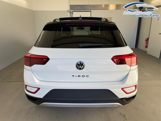 Volkswagen / T-Roc / Wei&szlig; / / / TDI DSG Pano+Black Style+AHK+Navi+ergoActive+IQ.Drive+Kamera+Keyless