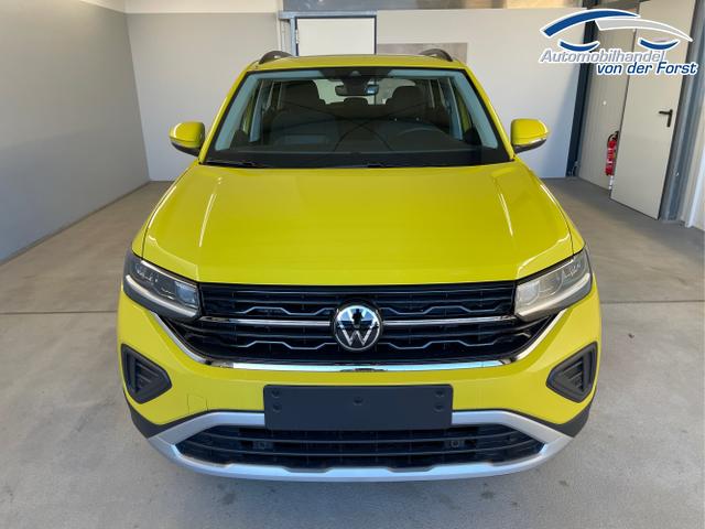 Volkswagen / T-Cross / Gelb / / / 95PS PDC vo+hi+Shz+App+Side+Travel