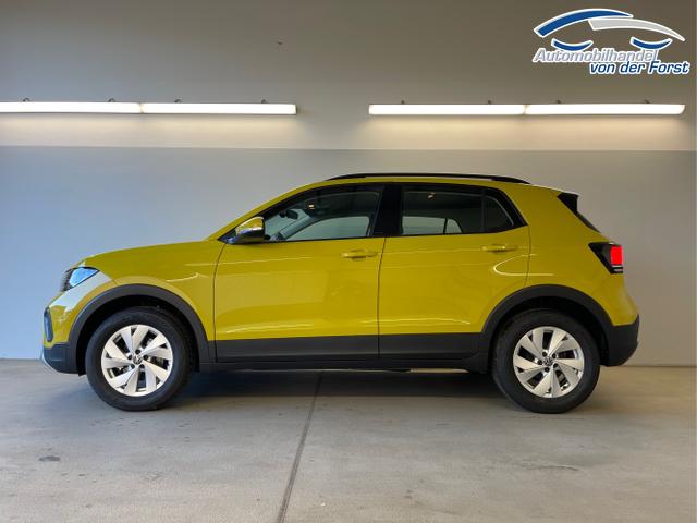 Volkswagen / T-Cross / Gelb / / / 95PS PDC vo+hi+Shz+App+Side+Travel