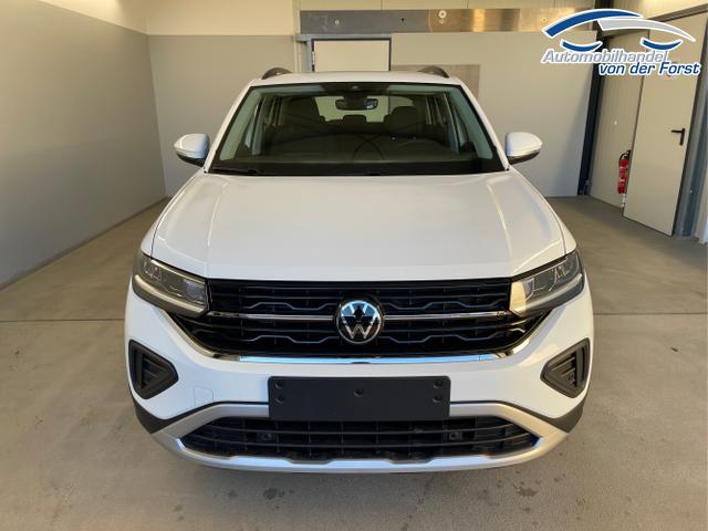 Volkswagen / T-Cross / Wei&szlig; / / / 95PS PDC vo+hi+Shz+App+Side+Travel