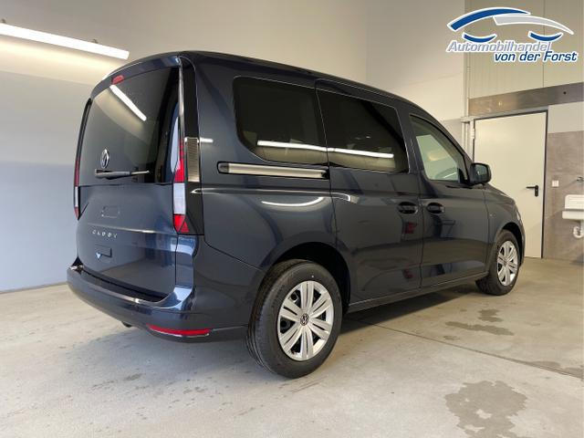 Volkswagen / Caddy / Blau / / / 1.5 TSI GV5+AHK+Climatronic+App-Connect+Winterpaket+ACC+SideAssist