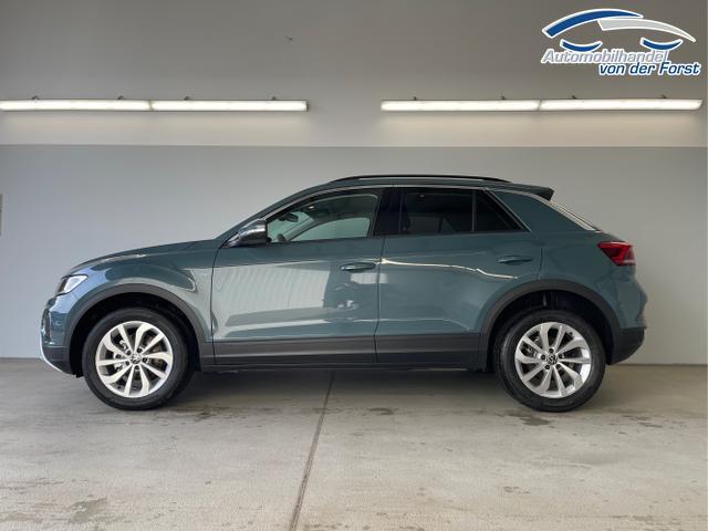 Volkswagen / T-Roc / Blau / / / 150PS AHK+Keyless+Kamera+ACC+Sitzheiz+Climatronic+Alu17