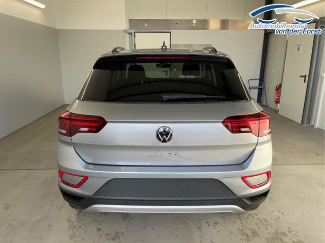 Volkswagen / T-Roc / Silber / / / 150PS AHK+Keyless+Kamera+ACC+Sitzheiz+Climatronic+Alu17