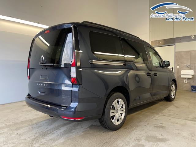 Volkswagen / Caddy / Blau / / / 115PS DSG AHK+7 Sitze+Kamera+App-Connect+Winterpaket+ACC+SideAssist