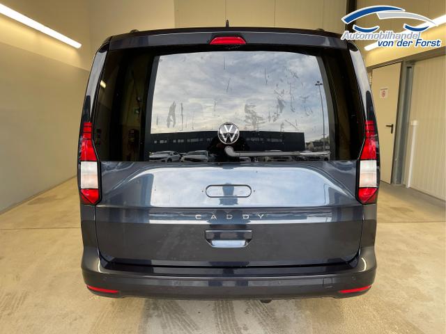 Volkswagen / Caddy / Blau / / / 115PS DSG AHK+7 Sitze+Kamera+App-Connect+Winterpaket+ACC+SideAssist