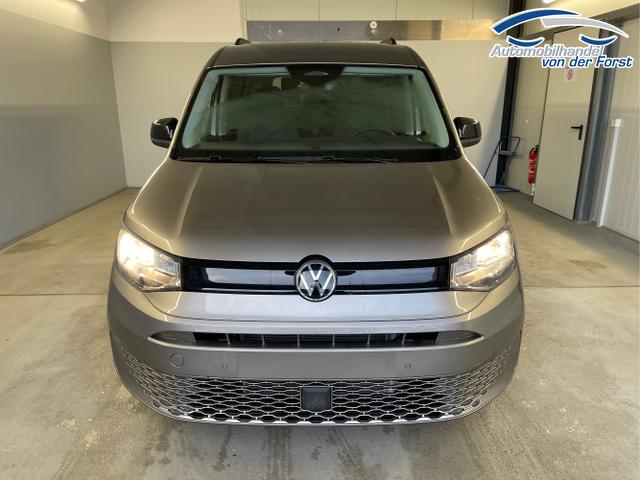 Volkswagen / Caddy / Beige / / / 115PS DSG AHK+7 Sitze+Kamera+App-Connect+Winterpaket+ACC+SideAssist