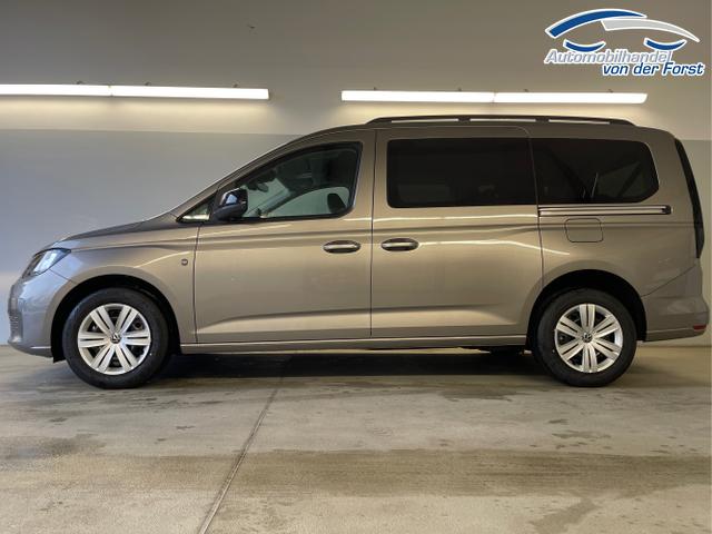 Volkswagen / Caddy / Beige / / / 115PS DSG AHK+7 Sitze+Kamera+App-Connect+Winterpaket+ACC+SideAssist