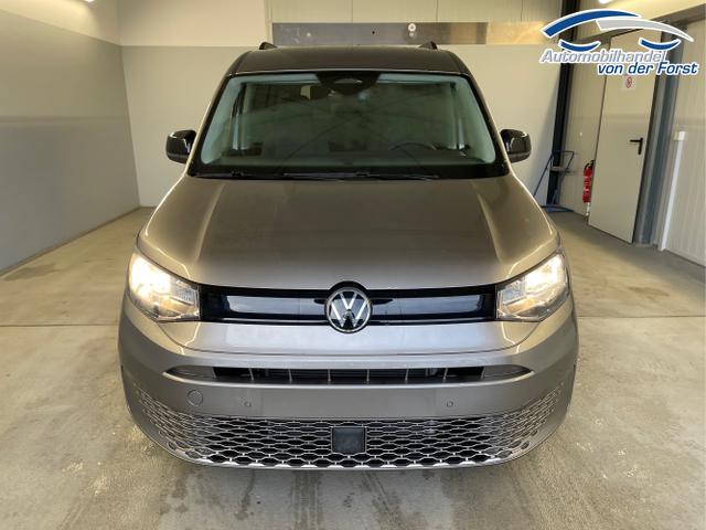 Volkswagen / Caddy / Beige / / / 115PS DSG AHK+7 Sitze+Kamera+App-Connect+Winterpaket+ACC+SideAssist