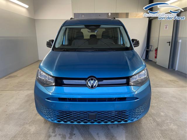 Volkswagen / Caddy / Blau / / / 115PS DSG AHK+7 Sitze+Kamera+App-Connect+Winterpaket+ACC+SideAssist