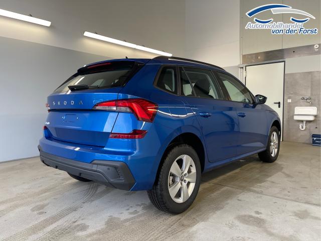 Skoda / KAMIQ / Blau / / / 115PS DSG AHK+16 Zoll Alu+Sitzheizung+App-Connect+GVL