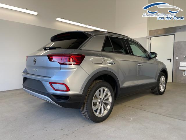 Volkswagen / T-Roc / Silber / / / 150PS AHK+Keyless+Kamera+ACC+Sitzheiz+Climatronic+Alu17