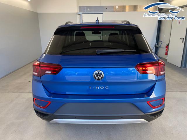 Volkswagen / T-Roc / Blau / / / 150PS AHK+Keyless+Kamera+ACC+Sitzheiz+Climatronic+Alu17