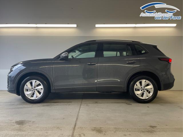 Volkswagen / Tiguan / Grau / / / 130PS eTSI DSG AHK+Kamera+Sitzheizung+App-Connect+PDC vo+hi