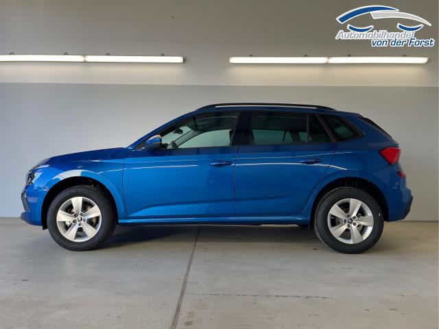 Skoda / KAMIQ / Blau / / / 115PS DSG AHK+Kamera+Kessy+PDC+Winterpaket+Alu16+GVL