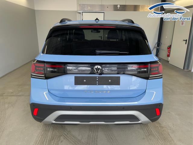 Volkswagen / T-Cross / Blau / / / 115PS DSG AHK+Navi+Kessy+Sitzheizung+App-Connect+ACC
