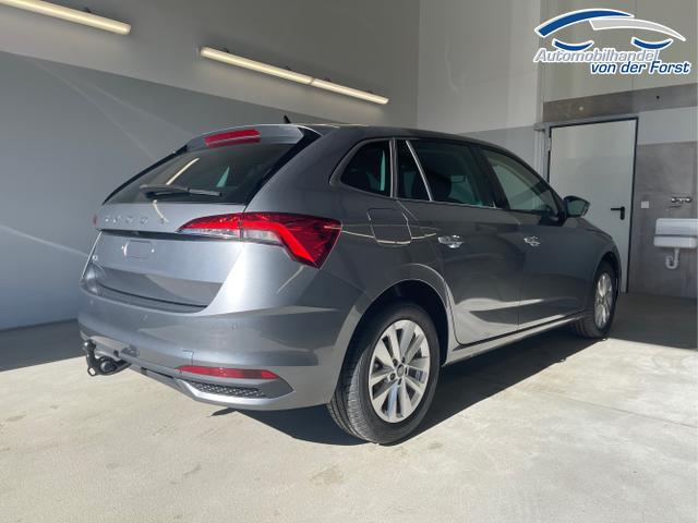 Skoda / Scala / Grau / / / 115PS DSG GV5+AHK+Kamera+Kessy+PDC+Sitzheiz+Alu16+Climatronic