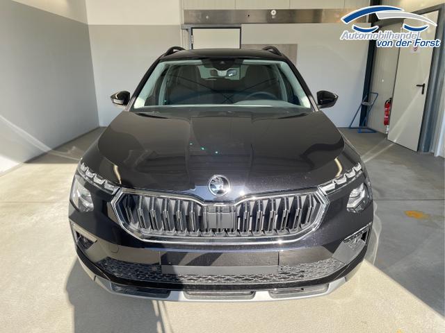 Skoda / KAMIQ / Schwarz / / / 115PS DSG Matrix+AHK+Kamera+PDC vor+hi+Kessy+Sitzheizung+GVL