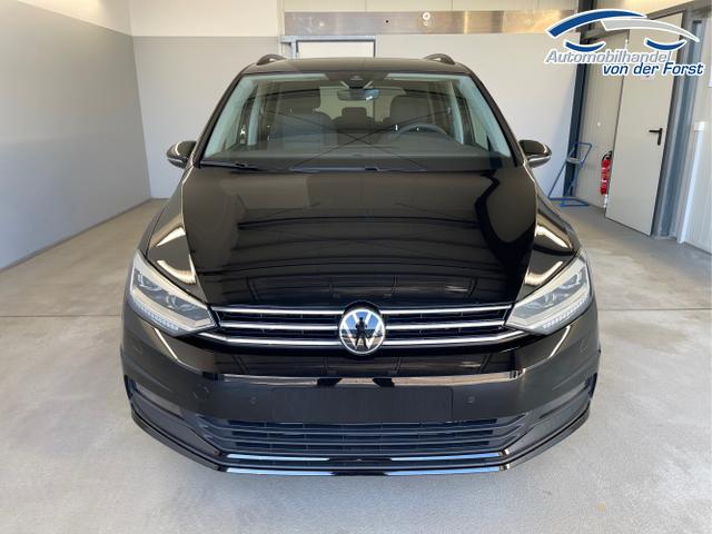 Volkswagen / Touran / Schwarz / / / 150PS 7Si+IQ.Light+TrailerAss+Cam+Navi+Kamera+Alarm+Kessy+App-Connect