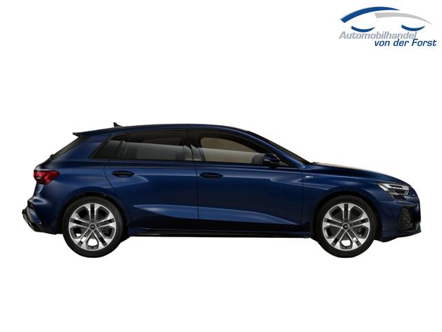 Audi A3 Sportback S line TFSI quattro AHK+Matrix+Alu18+Navi+GV3+ACC+Keyless+eHeck+KlimaPlus 