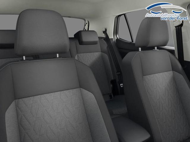 Volkswagen T-Cross LIFE 115PS DSG AHK+IQ.Light+ACC+Parklenk+Kamera+Sitzheizung+Alu17+Keyless 