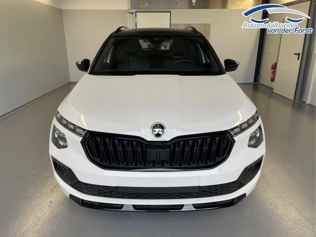 Skoda / KAMIQ / Wei&szlig; / / / 115PS DSG AHK+Navi+Matrix+GV5+Pano+Kessy+Kamera+Alu17+Sitzheiz