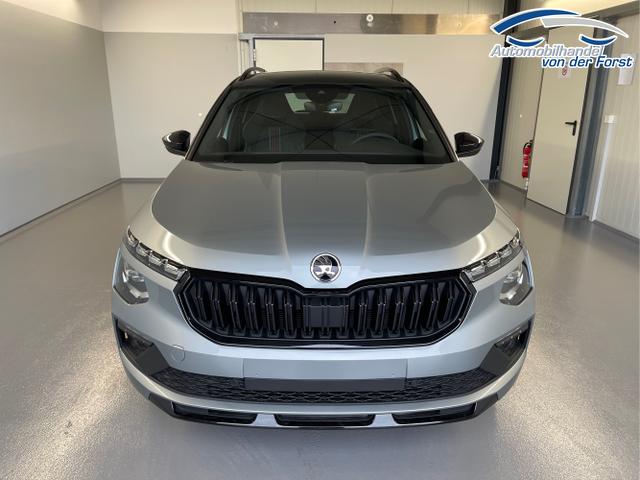 Skoda / KAMIQ / Silber / / / 115PS DSG AHK+Navi+Matrix+GV5+Pano+Kessy+Kamera+Alu17+Sitzheiz