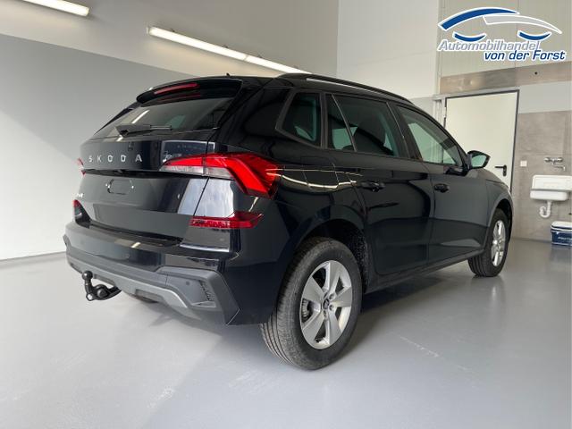Skoda / KAMIQ / Schwarz / / / 115PS DSG AHK+Kamera+Kessy+PDC+Winterpaket+Alu16+GVL