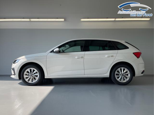 Skoda / Scala / Wei&szlig; / / / 115PS DSG GV5+AHK+Kamera+Kessy+PDC+Sitzheiz+Alu16+Climatronic