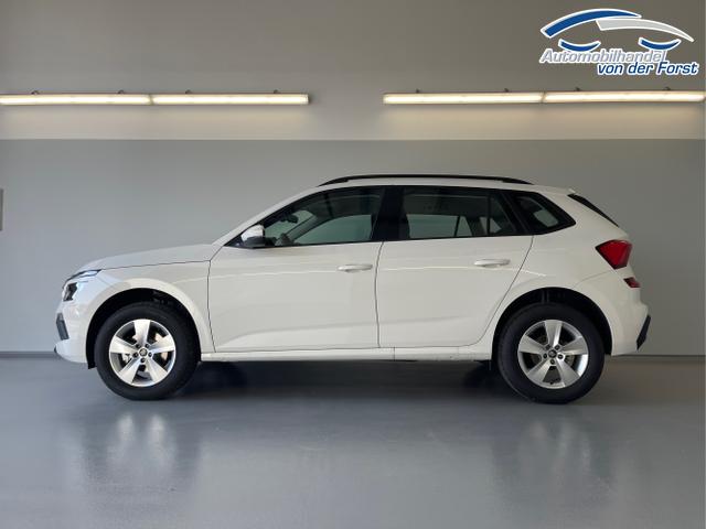 Skoda / KAMIQ / Wei&szlig; / / / 115PS DSG AHK+16 Zoll Alu+Sitzheizung+App-Connect+GVL