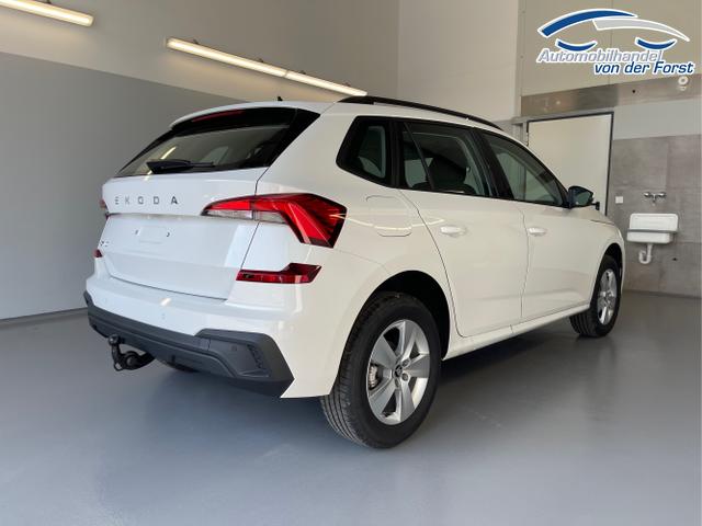 Skoda / KAMIQ / Wei&szlig; / / / 115PS DSG AHK+16 Zoll Alu+Sitzheizung+App-Connect+GVL
