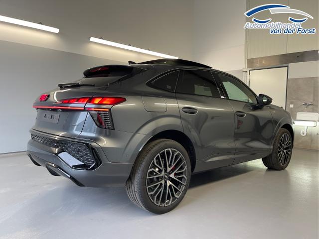 Audi / Q3 Sportback / Grau / / / TFSI 265 PS quattro S line Pano+TechPro+Matrix+AHK+HUD+Alu20+KlimaPlus+DCC+SONOS