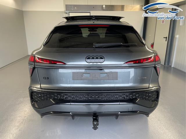 Audi / Q3 Sportback / Grau / / / TFSI 265 PS quattro S line Pano+TechPro+Matrix+AHK+HUD+Alu20+KlimaPlus+DCC+SONOS