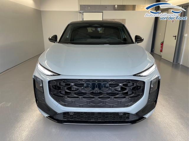 Audi / Q3 Sportback / Grau / / / TFSI 265 PS quattro S line Pano+TechPro+Matrix+AHK+HUD+Alu20+KlimaPlus+DCC+SONOS