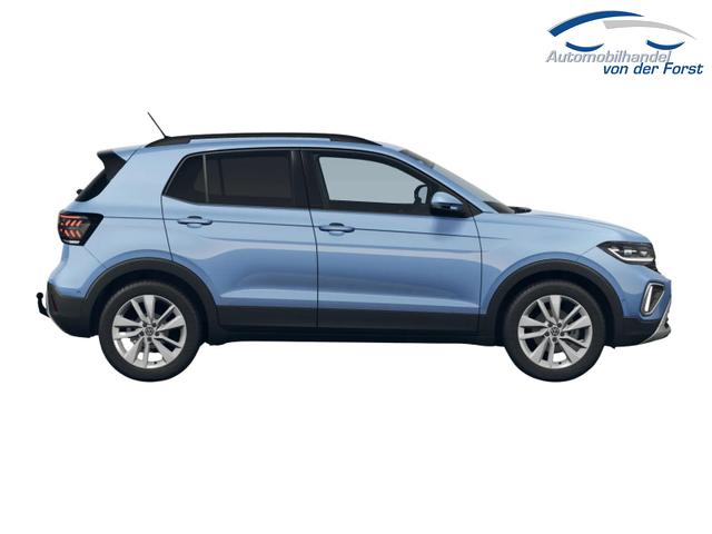 Volkswagen T-Cross LIFE 115PS DSG AHK+Navi+Matrix+Kamera+Parklenk+Alu17+App-Connect 