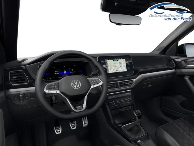 Volkswagen T-Cross R-Line 115PS Navi+IQ.Light+AHK+Black+Cam+Keyless+GV5+Side+Climatronic 