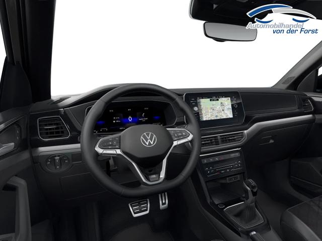 Volkswagen T-Cross R-Line 150PS DSG Navi+IQ.Light+AHK+Black+Cam+Keyless+Side+Climatronic+Parklenk 