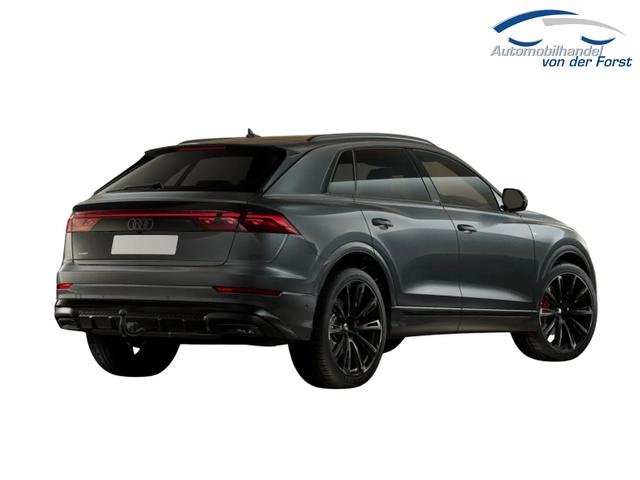 Audi Q8 50 TDI quattro S line+HUD+AHK+Raute+Alu23+OLED+Pano+Massage+Standheiz+Black+GV5 