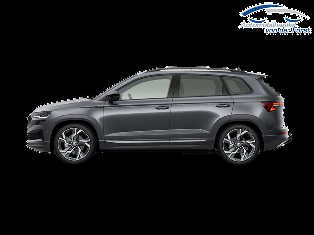 Skoda Karoq Sportline 2.0 TSI DSG 4x4 GV4+AHK+Navi+360&deg;+Pano+Keyless+LM19+Matrix+eHeck 