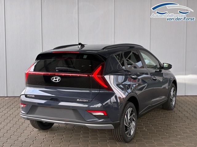 Hyundai BAYON BAYON Premium 1.0 T-GDI 100 PS 48V 7DCT / Keyless / ACC / Soundsystem BOSE / Sitz + Lenkradheizung / LED / Navi / PDC V&H + Kamera / Totwinkel / Alu 16" 