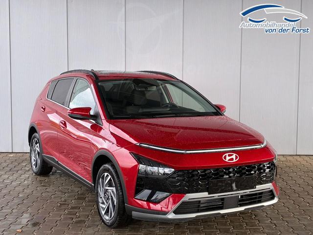 Hyundai BAYON BAYON Premium Sky 1.0 T-GDI 100 PS 48V 7DCT / Keyless / ACC / Soundsystem BOSE / Sitz + Lenkradheizung / LED / Navi / PDC V&H + Kamera / Totwinkel / Alu 16" 