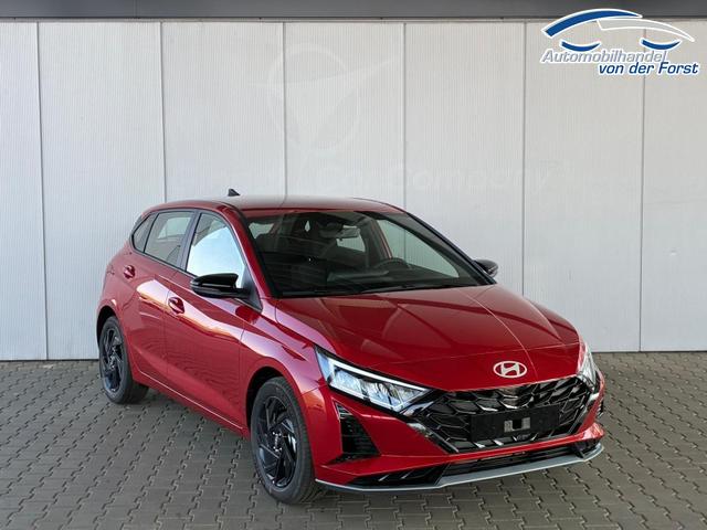 Hyundai i20 i20 1.0 T-GDi 6 MT Go Plus Blackline / LED / Sitz & Lenkr.Heiz./ PDC m.Kamera / Navi / Alu16 