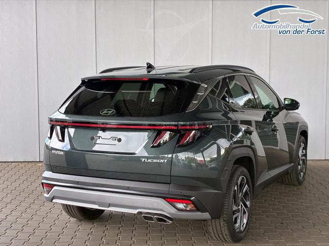 Hyundai TUCSON Tucson 1.6 T-GDI 6MT Luxury / Head Up / 360&deg; Kam / 4x Shz + Sitzbel&uuml;ftung vo. / Leder / E-Klappe / 3 Zonen / Alu 19" 