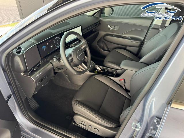 Hyundai KONA Elektro Prestige Line 64,8 kWh / Head-up / Bose-Sound / 360 Grad / ACC / Sitzheizung + Bel&uuml;ftung / Memory / Keyless / el. Heckklappe / LED / Alu 17'' 