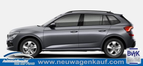 Skoda Kamiq - "Sondermodell 130 Jahre" (1) LIEFERUNG KOSTENLOS! 1.0 TSI 95PS, Metallic, 16" Alufelgen, Parksensoren hinten, Rückfahrkamera, Sitzheizung vorne, Tempomat, Klimaanlage, Radio 8" + Wireless SmartLink, M-Lederlenkrad, Dachreling