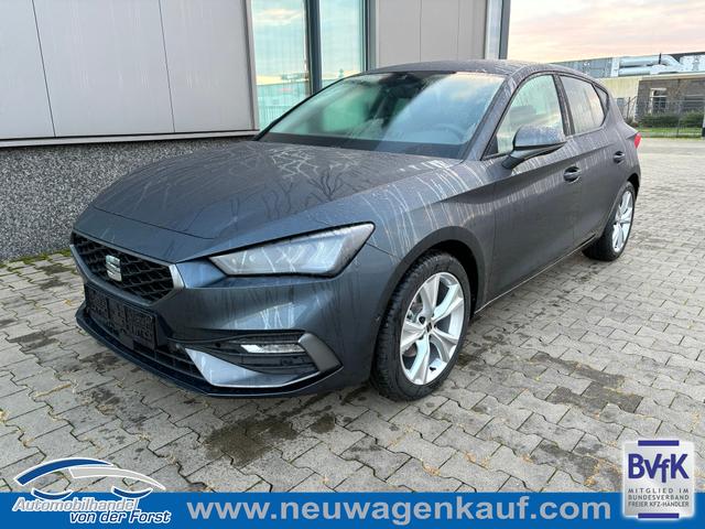 Seat Leon - "Style" LIEFERUNG KOSTENLOS! 1.5 TSI 115PS, 5 Jahre Garantie, 16" Alu, Climatronic, Parksensoren vorn/hinten, Media System PLUS 10,4"/Bluetooth, Tempomat, Full Digital Cockpit, LED-Scheinwerfer, M-Lederlenkrad, Reserverad, Verkehrszeichenerkennung