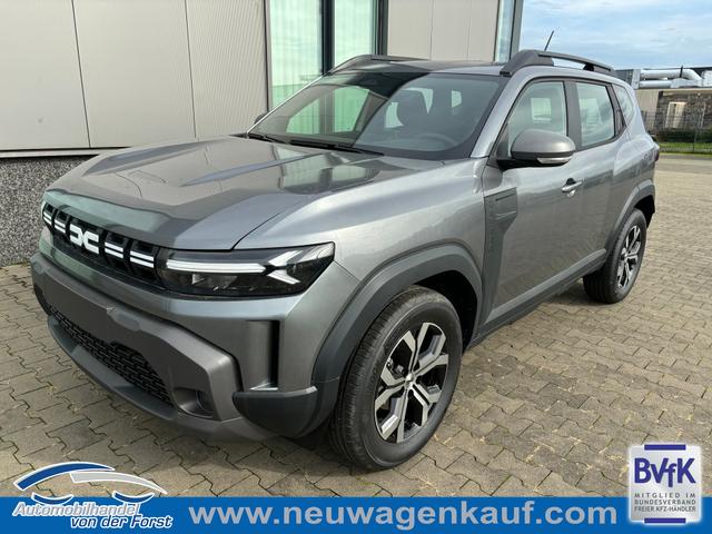 Dacia Duster (NEUES MODELL) - "Expression" LIEFERUNG KOSTENLOS! 1.6 HYBRID 140 AUTOMATIK (Benzin/Elektro), 17" Alufelgen "TERGAN", Klimaanlage, Rückfahrkamera, Parksensoren hinten, LED-Scheinwerfer, Radio Media 10" + Smartphone-Spiegelung, Armlehne, Dachreling, Tempomat, Verkehrszeichenerkennung, Spurassistent