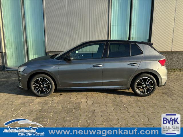 Skoda Fabia - "Drive 130" (2) LIEFERUNG KOSTENLOS & PREISGARANTIE* 1.0 80PS, 5 Jahre Garantie, Klimaanlage, Parksensoren hinten, Infotainment 8", Virtual Cockpit, LED-Scheinwerfer, Nebelscheinwerfer, Wireless SmartLink (Navi-Funktion über Smartphone), Armlehne vorn, Fußmatten
